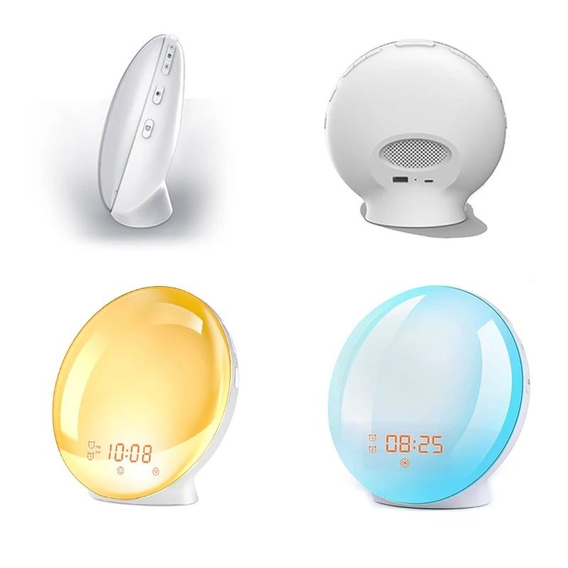 Wake Up Light Alarm Clock with Sunrise and Sunset Simulation