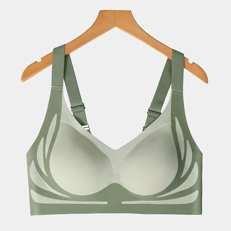 Women Seamless Push Up Wireless Bra Full Coverage Soft Support