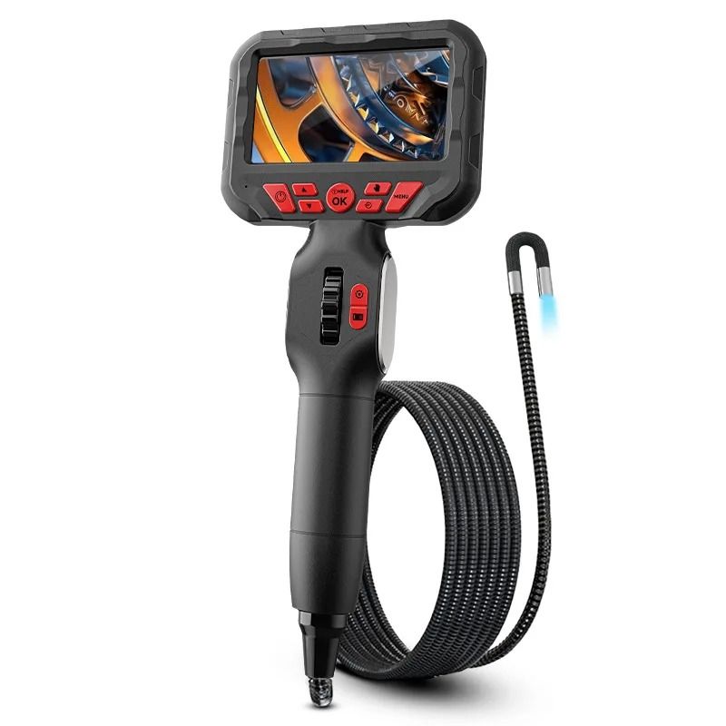 Industrial Endoscope Camera with Rotating HD Lens for Inspection and Repair