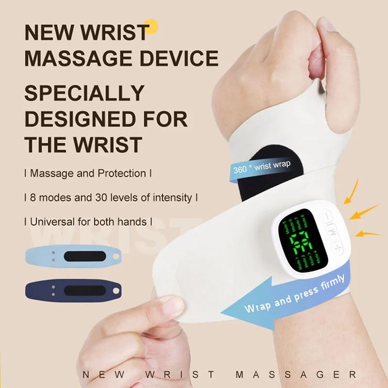 Cordless Wrist Massager with Vibration Therapy | Inspire Uplift