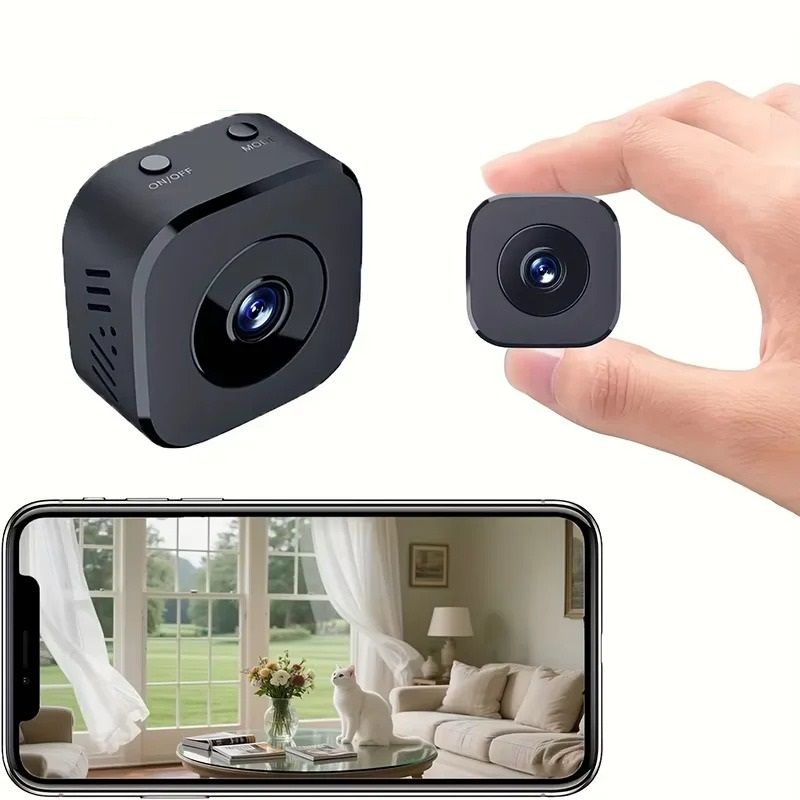 Mini 4K Wi-Fi Security Camera with Night Vision