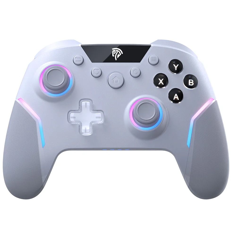 Wireless Game Controller with RGB Effects and Hall Sensor Joysticks