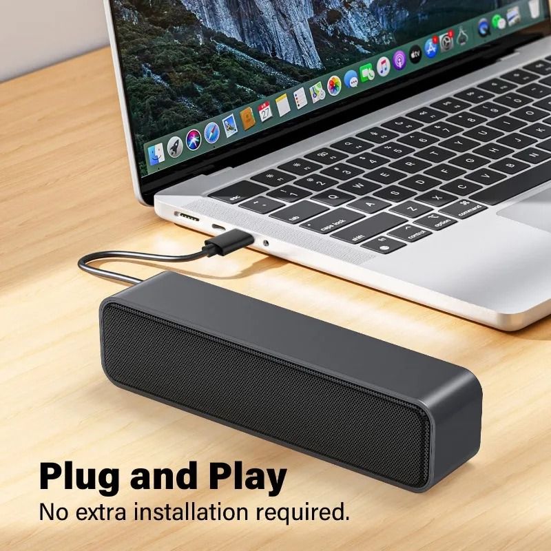 Portable USB Mini Stereo Speaker with Dual Sound and 3D Surr | Inspire ...