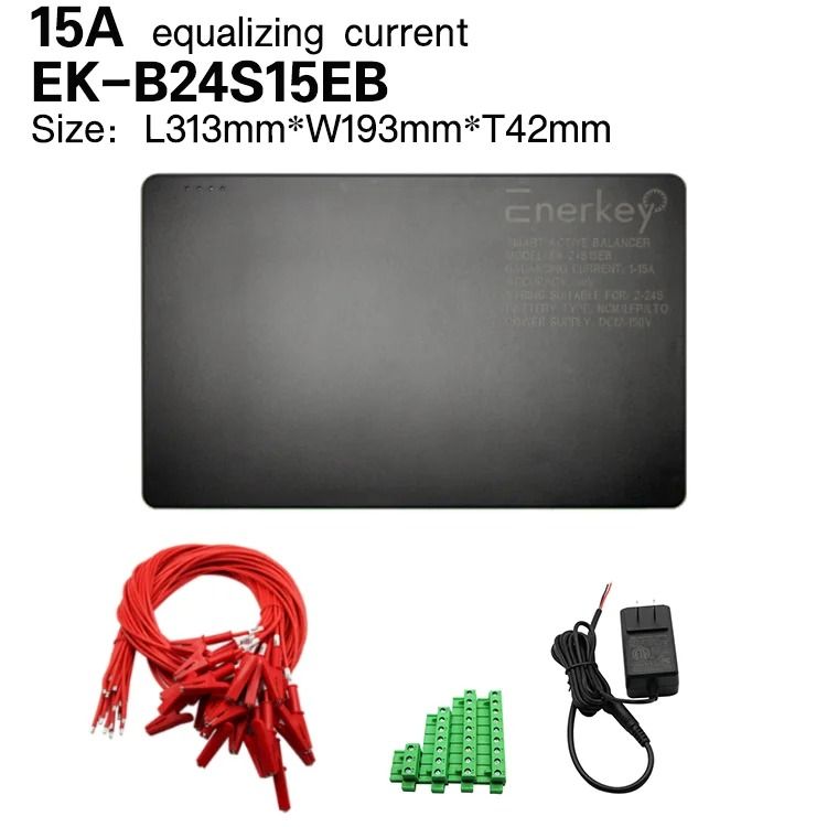 Smart 15A Active Battery Balancer with App Monitoring