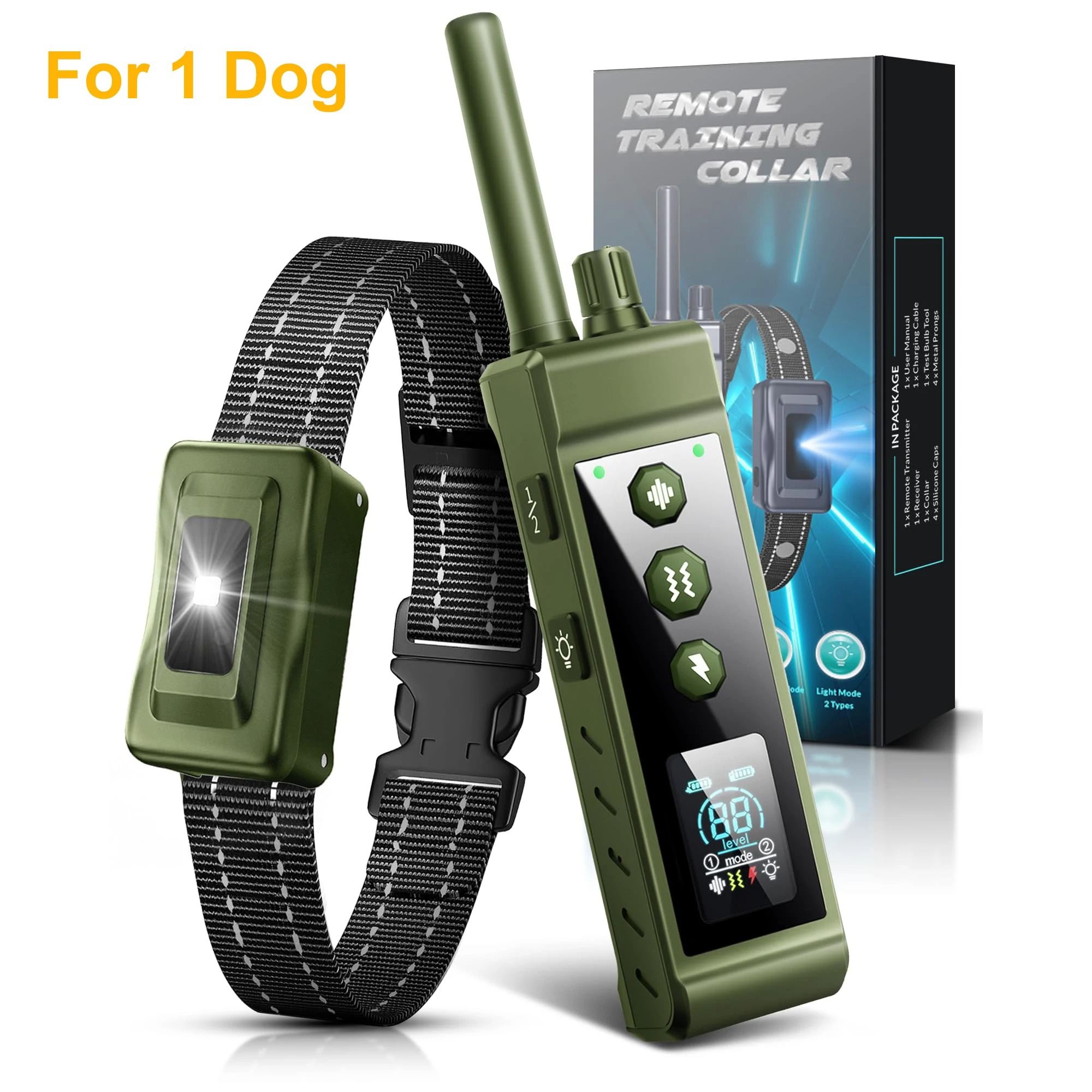 Long Range Electric Dog Training Collar with Waterproof Control