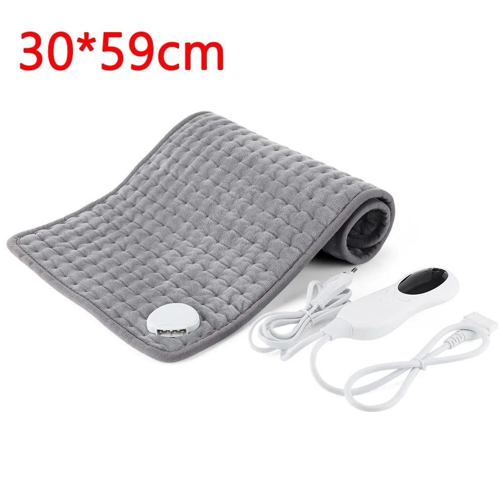 Electric Microplush Heating Therapy Pad for Back Waist & Abdomen