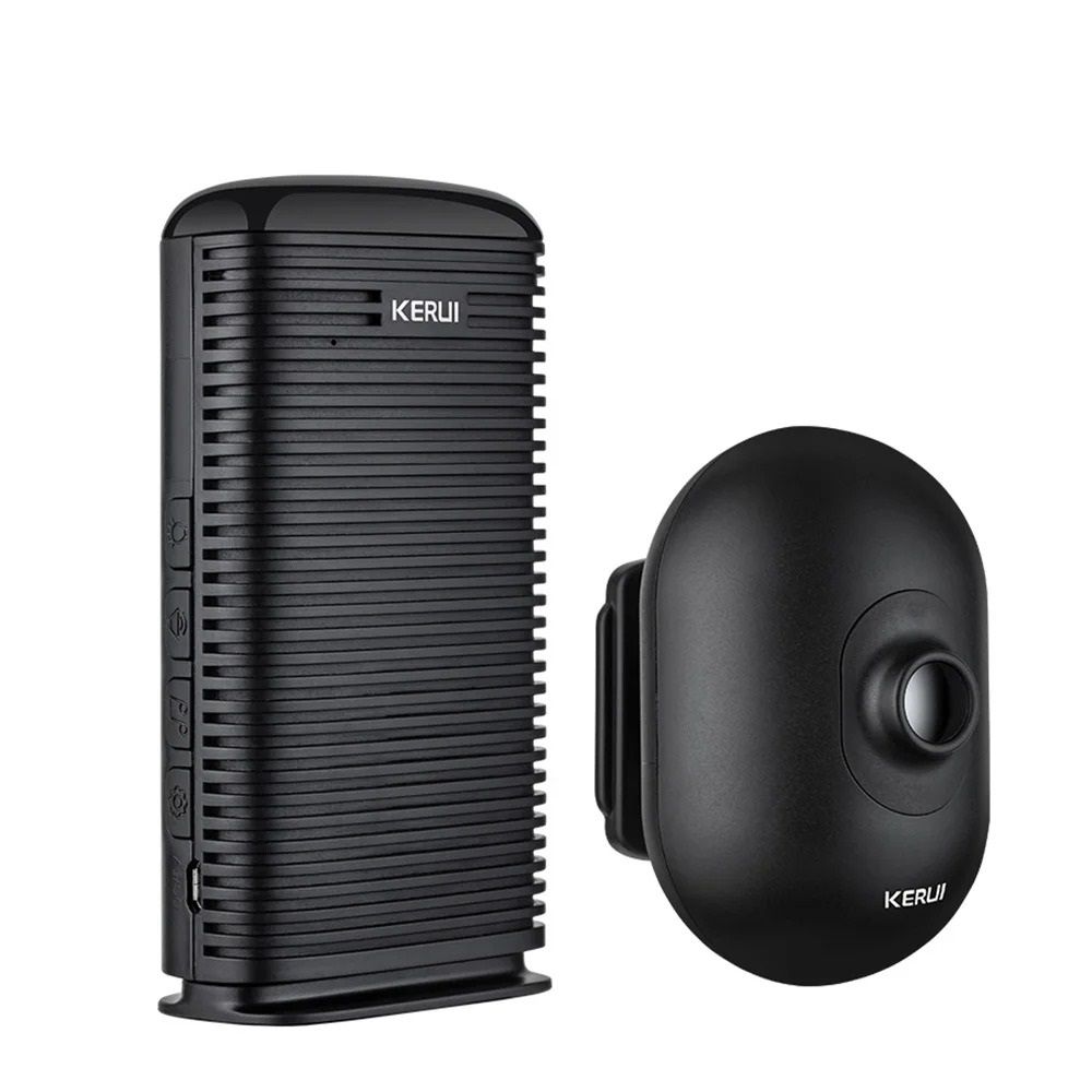 Wireless Motion Alarm Security System with Waterproof PIR Sensors for Home and Driveway