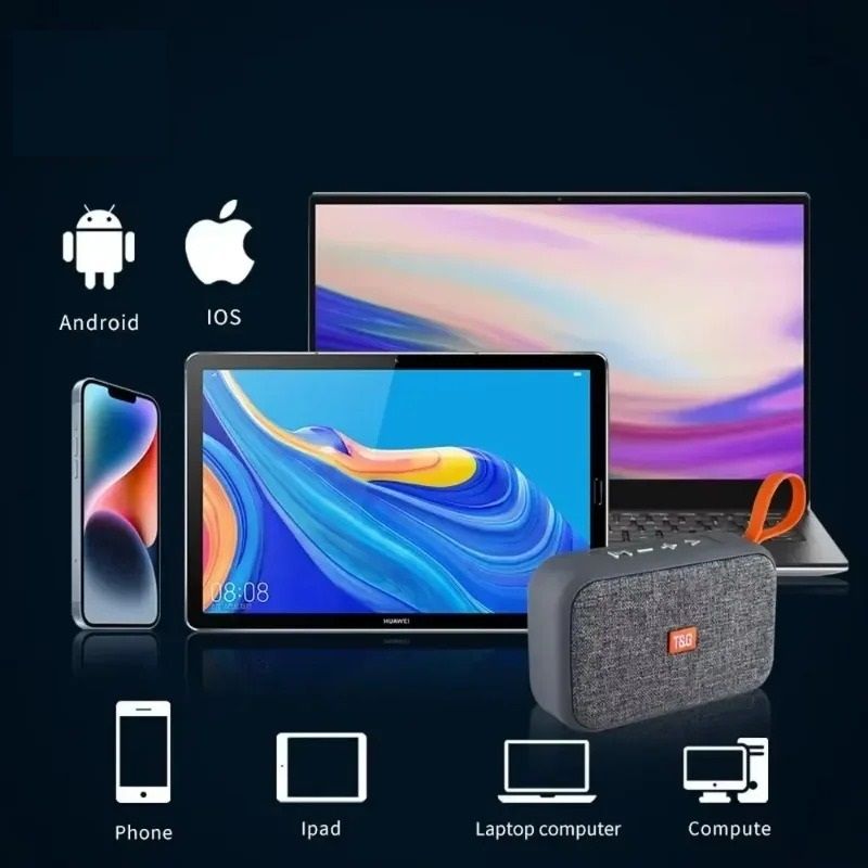 Portable Wireless Bluetooth Speaker With FM Radio | Inspire Uplift