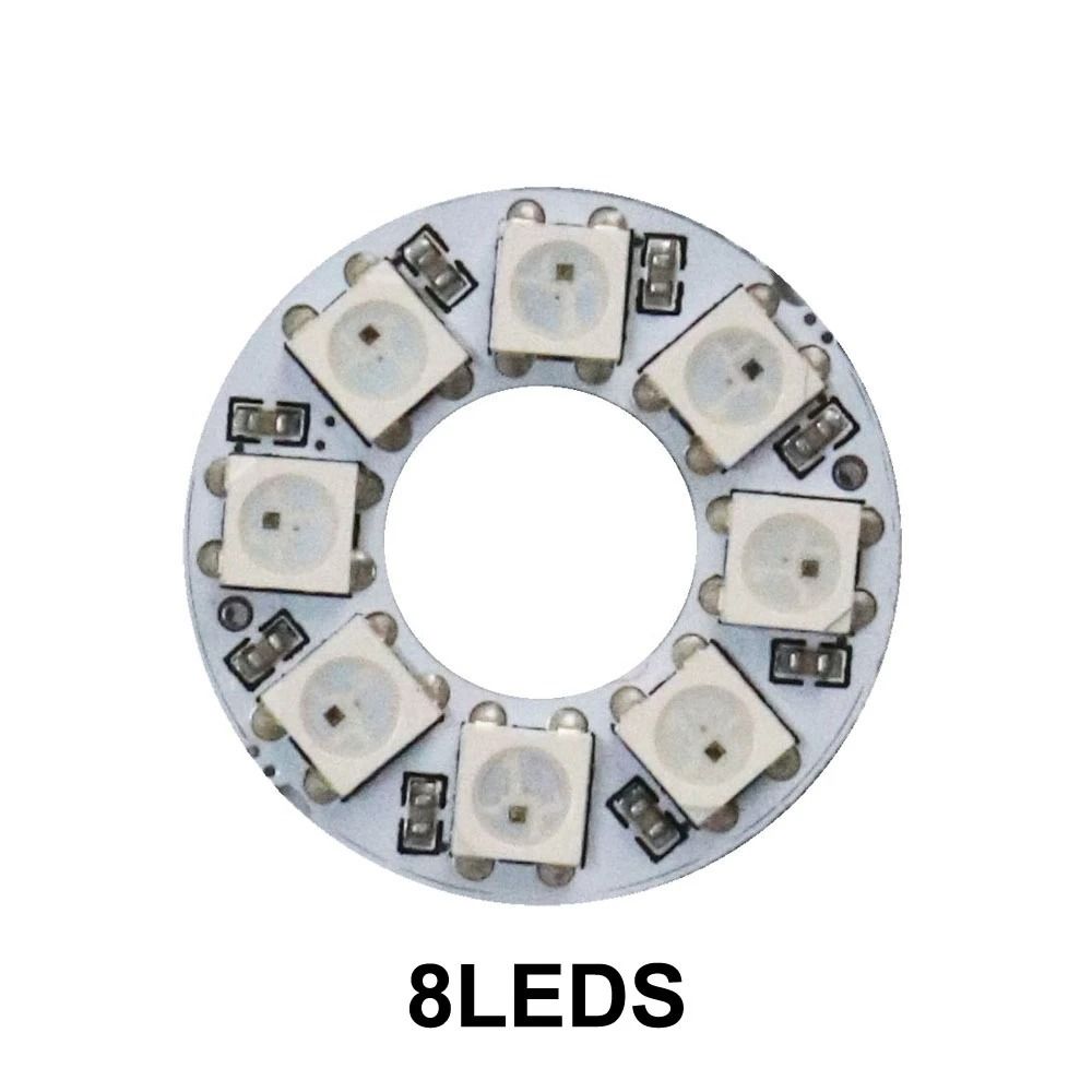 Smart Addressable RGB LED Pixel Ring Kit with Controller