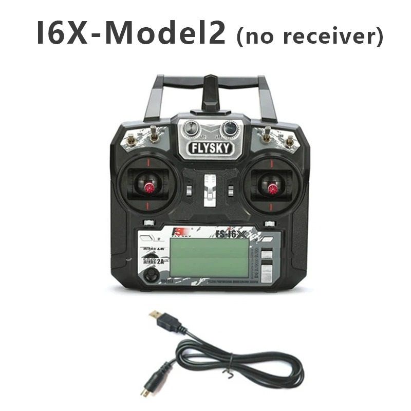 Professional RC Radio Transmitter with Receiver Set 10 Channel 2.4G