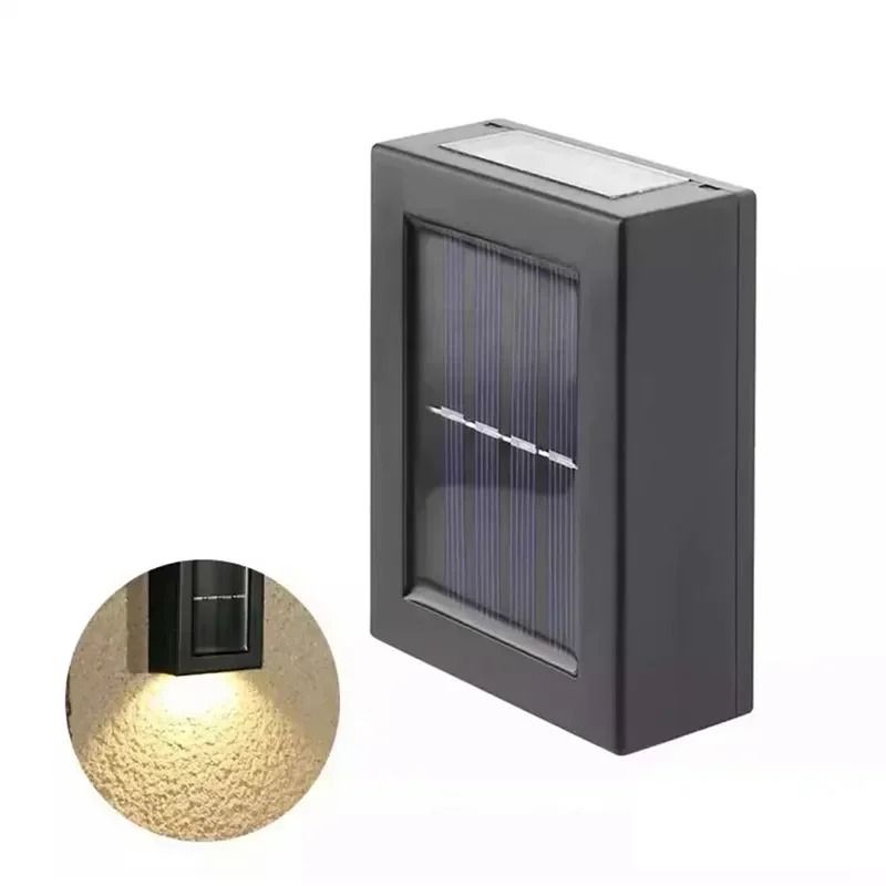 Solar Up and Down Outdoor Wall Spot Light