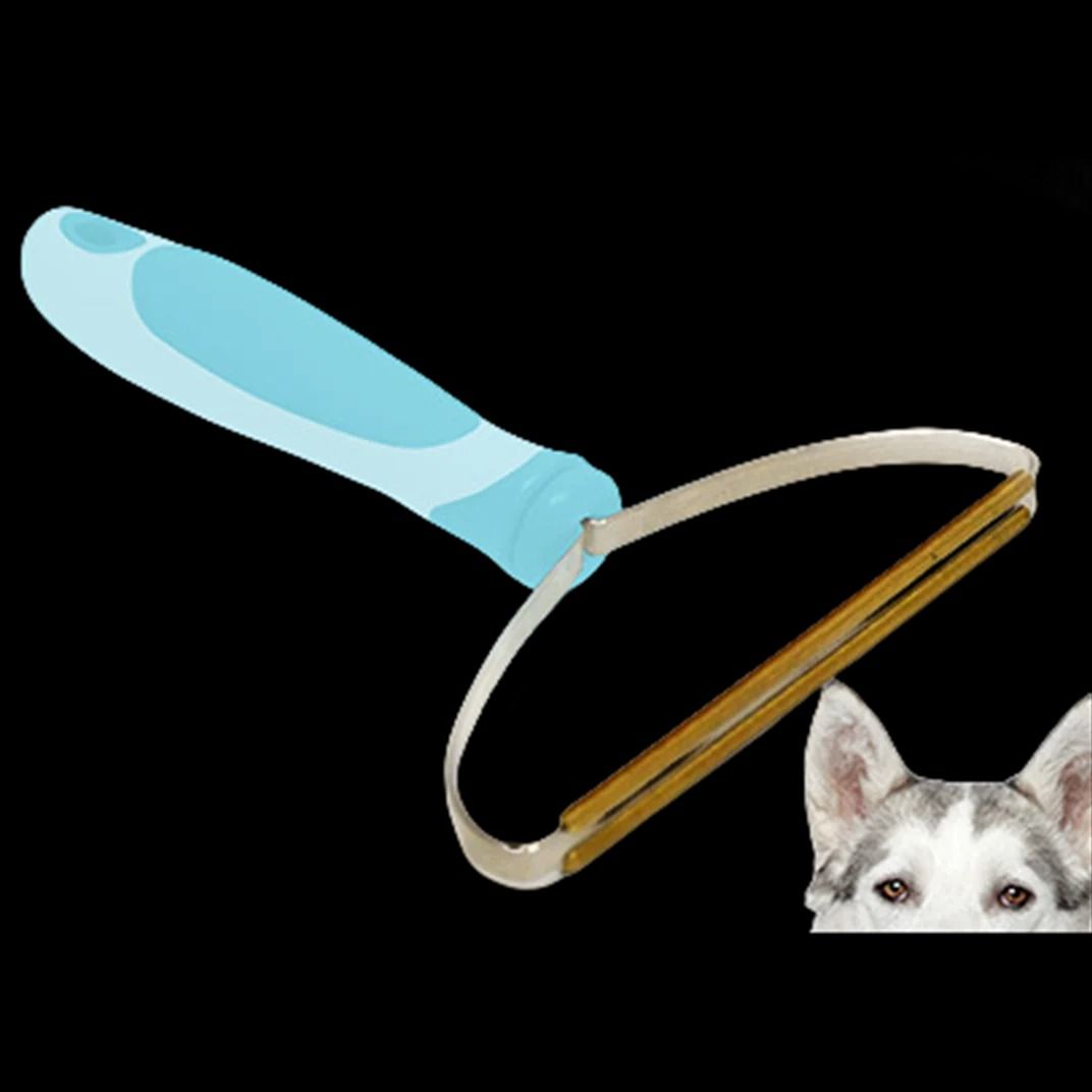 Telescopic Carpet Rake and Pet Hair Remover Set