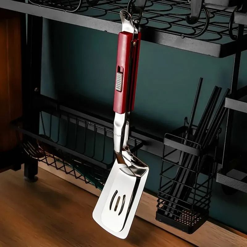 304 Stainless Steel Steak Clip and BBQ Spatula Tool