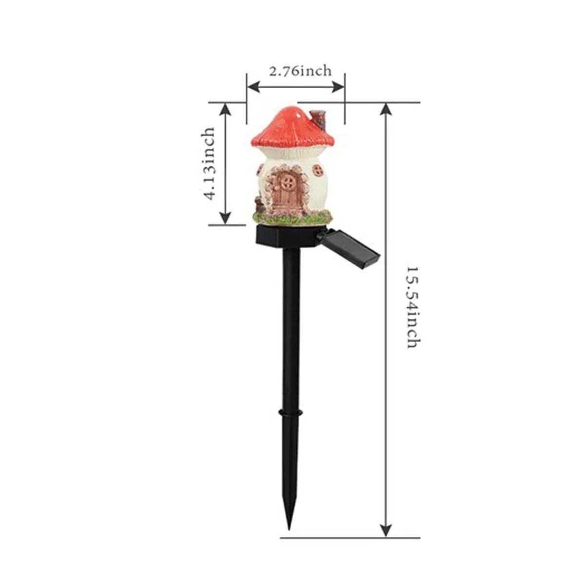 Solar Mushroom LED Garden Lights for Outdoor Decoration