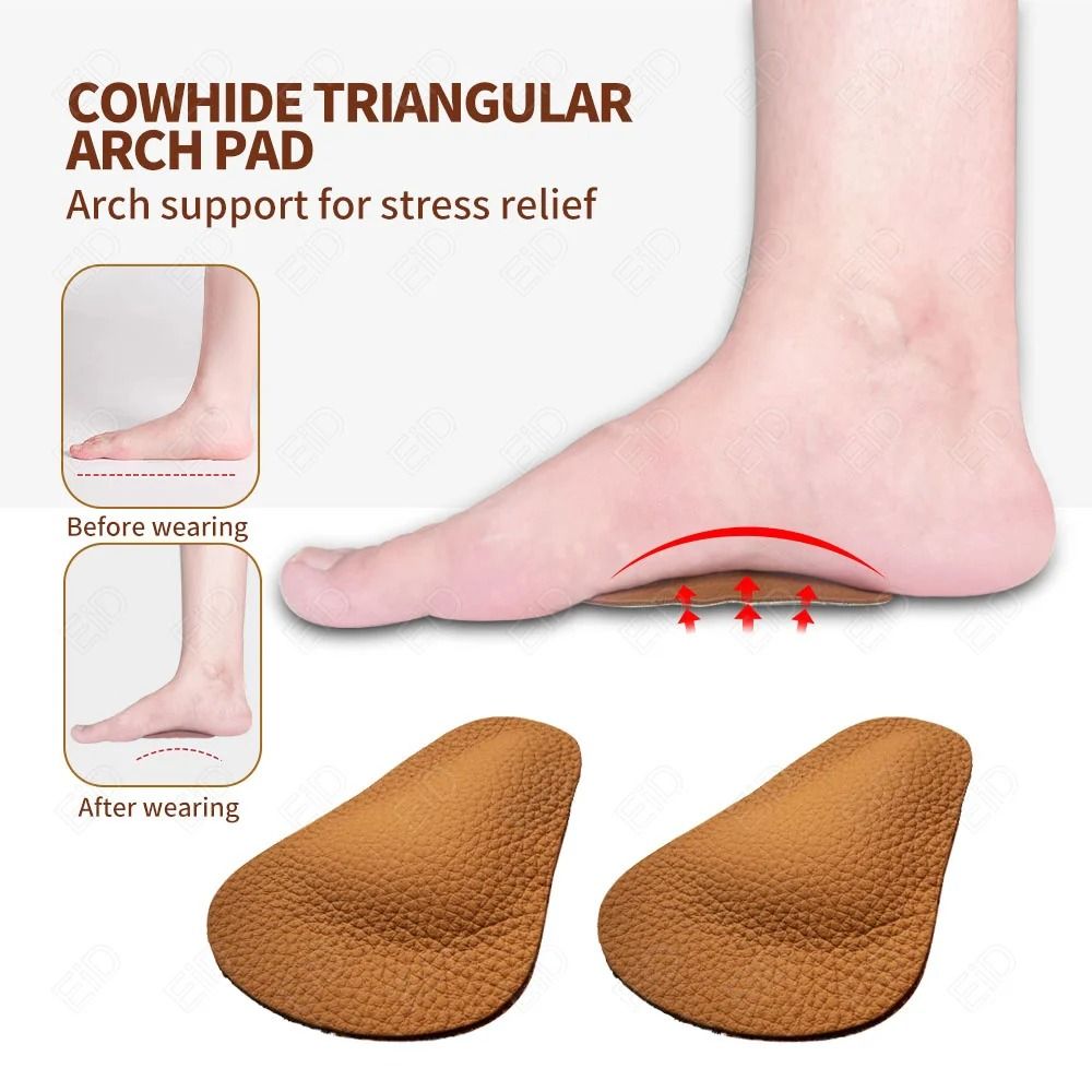 Orthotic Leather Insole with Arch Support | Inspire Uplift