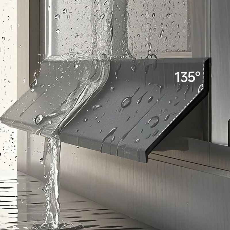 Home Window Water Blocking Bar Sliding Window Rain Weatherst | Inspire ...