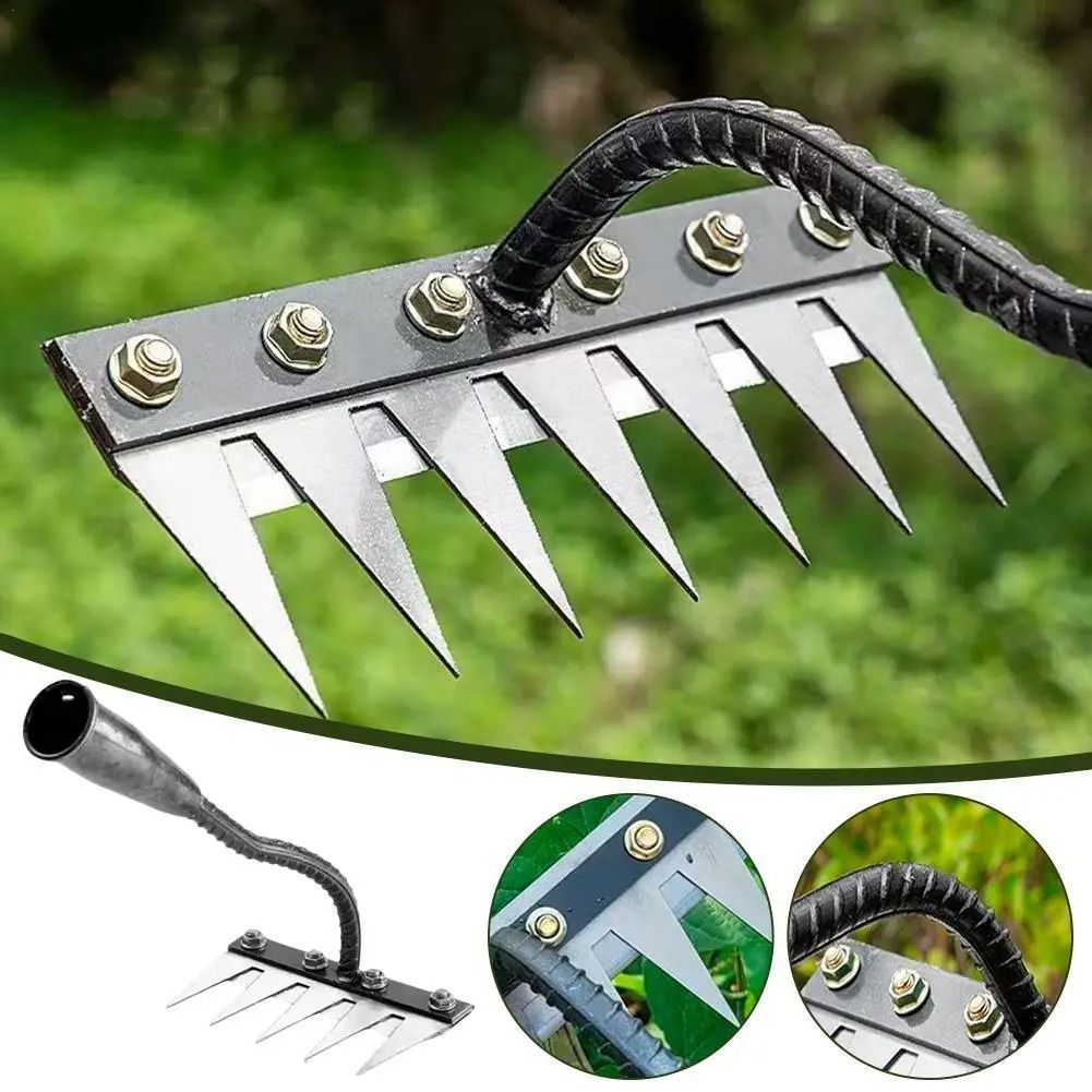 Carbon Steel Garden Hand Rake for Weeding and Soil Scarifyin | Inspire ...