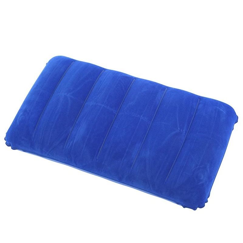 Inflatable Travel Neck Pillow with Detachable Cover for Camping Business Trips