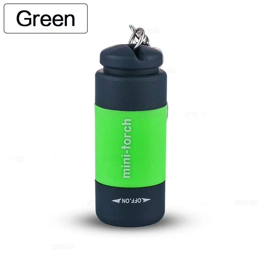 Portable USB Rechargeable Keychain Flashlight Waterproof LED Pocket Torch