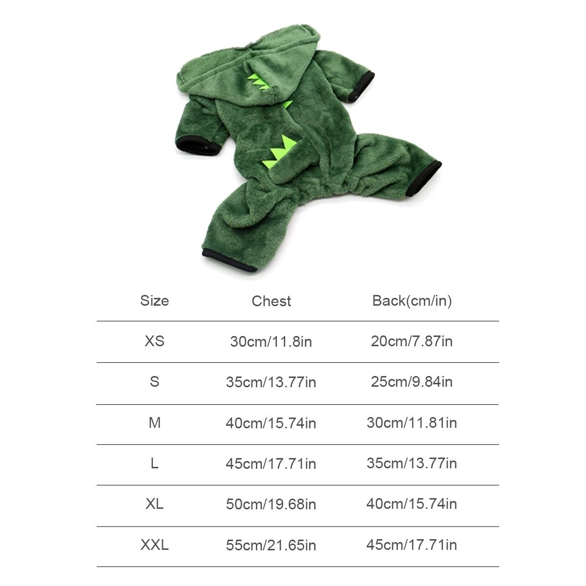 Funny Dinosaur Cosplay Hoodie for Pets Warm Winter Costume for Small and Medium Dogs and Cats