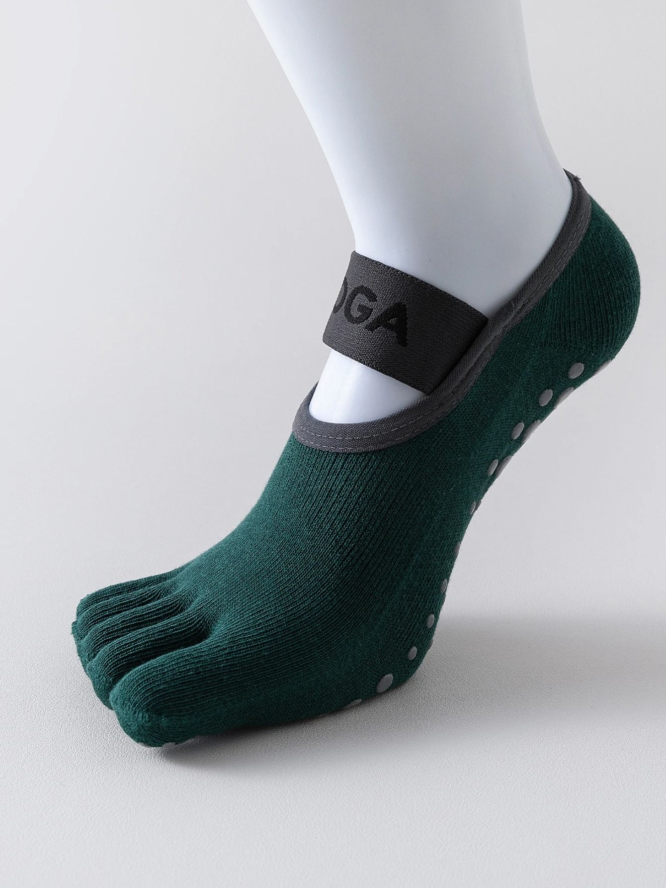 Women Five Finger Non Slip Yoga Pilates Socks