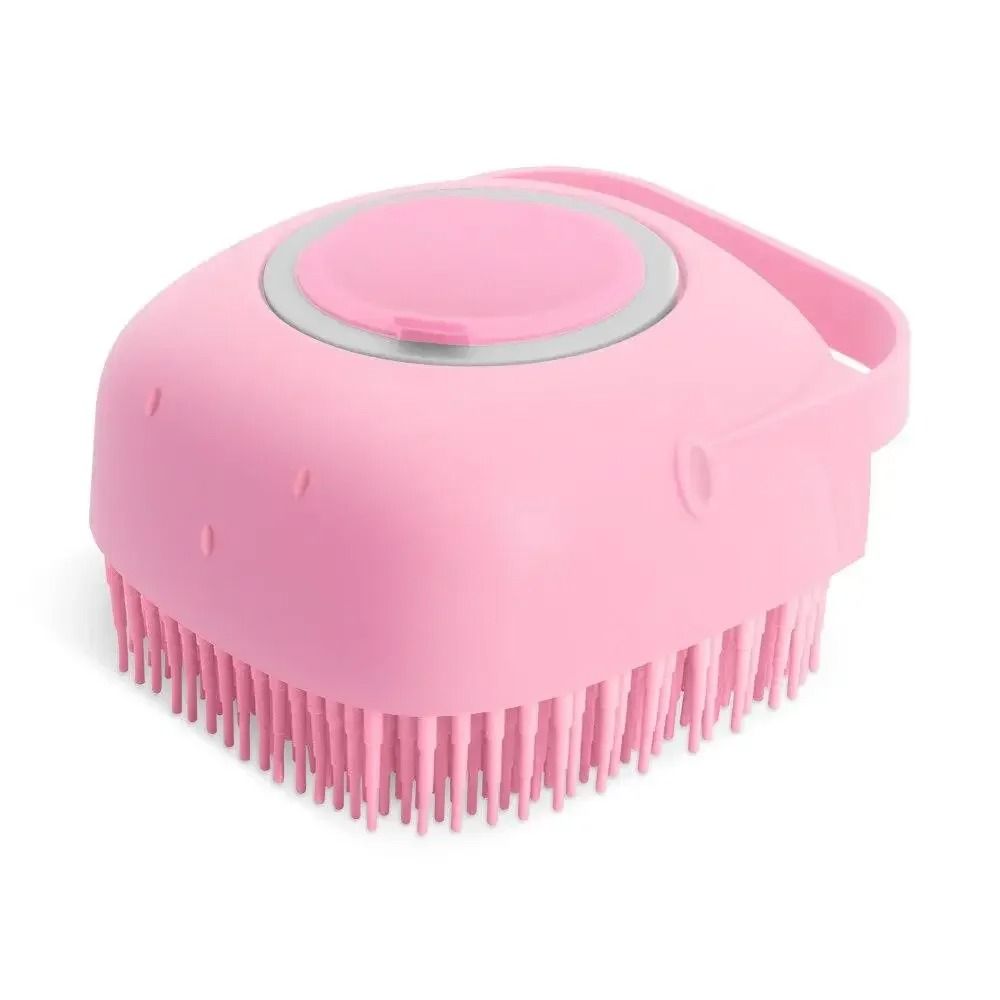 Pet Shampoo Brush for Dogs and Cats Silicone Grooming Comb