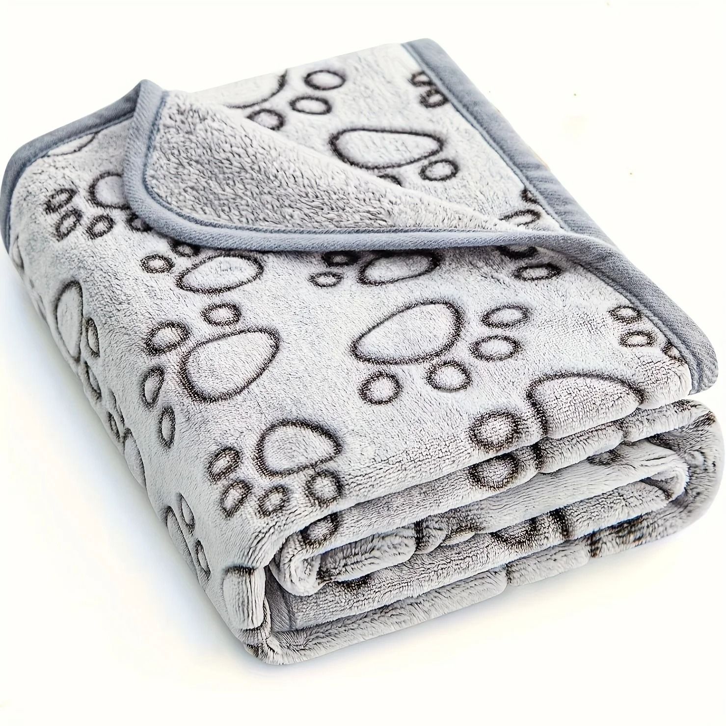 Cozy Cartoon Pet Blanket for Cats and Dogs