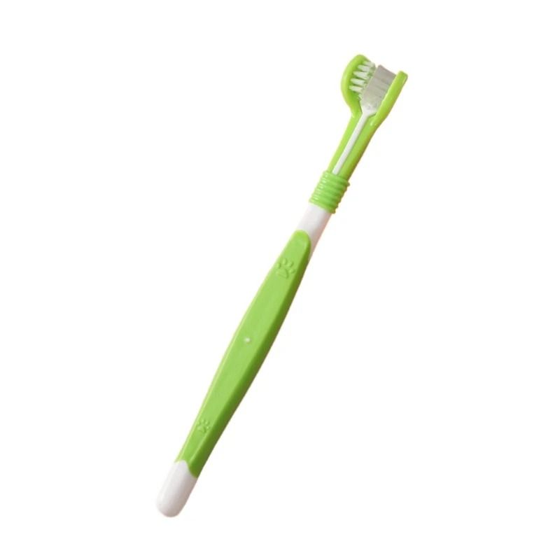 Three Sided Toothbrush For Dogs And Cats