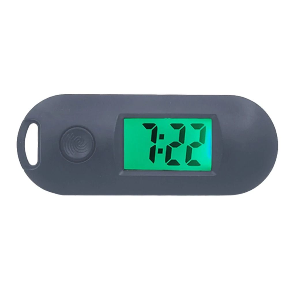 Mini Keychain Luminous Digital Pocket Watch