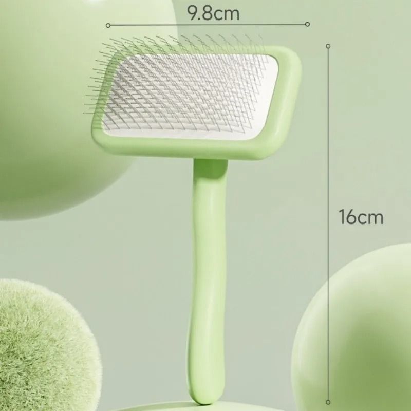 Pet Hair Remover And Massage Brush For Cats And Dogs