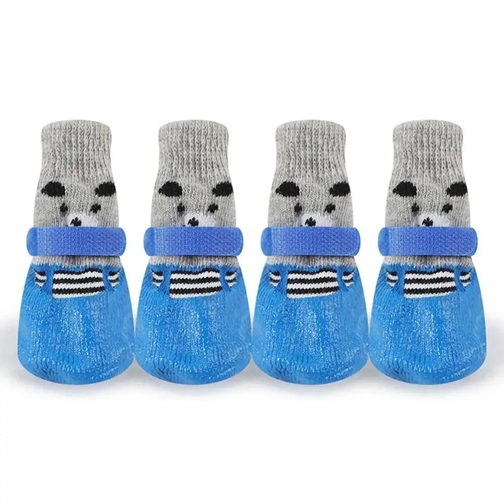 Waterproof Pet Socks With Non Slip Rubber Soles For Dogs And Cats