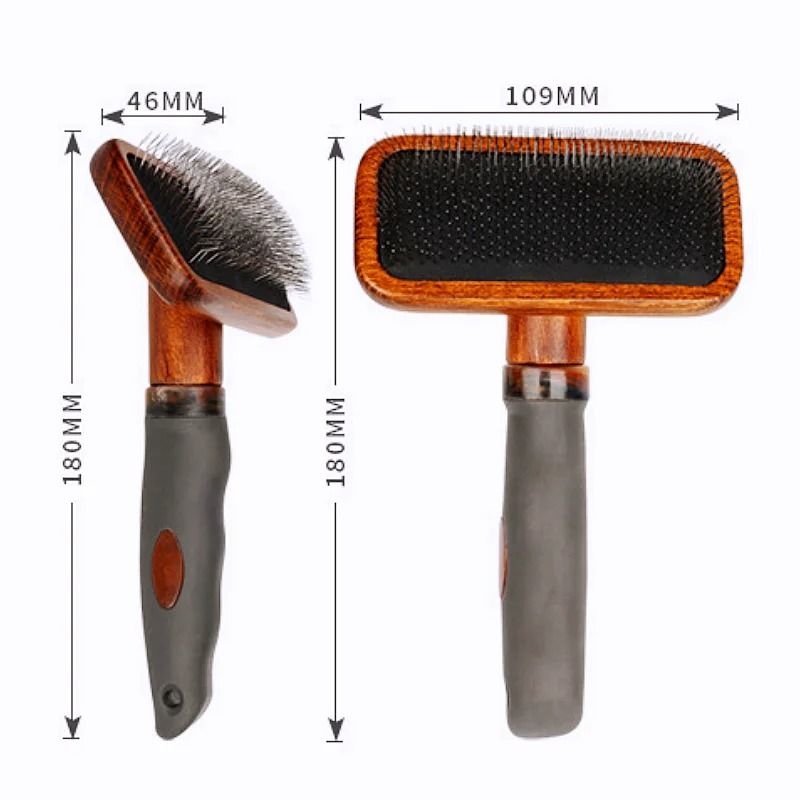 Wooden Pet Grooming Comb For Dogs And Cats