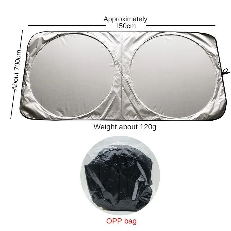 Car Windshield Sun Shade Protector For Interior UV Heat Block