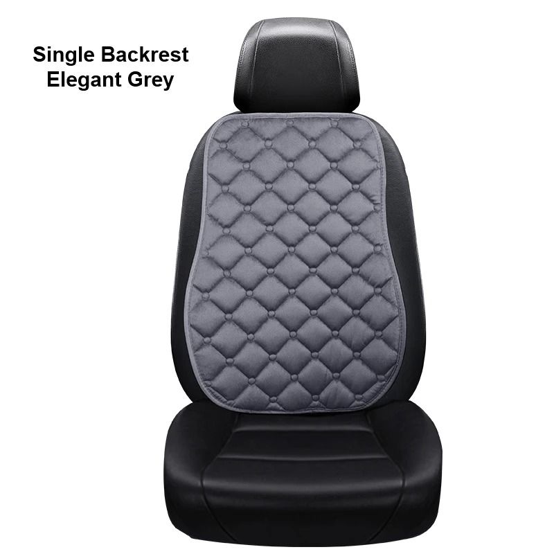 Car Seat Cover Protector Universal Winter Warm Seat Cushion Three Piece Set
