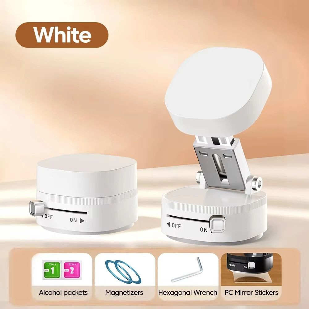 Foldable Vacuum Magnetic Phone Holder for Car and Travel Use