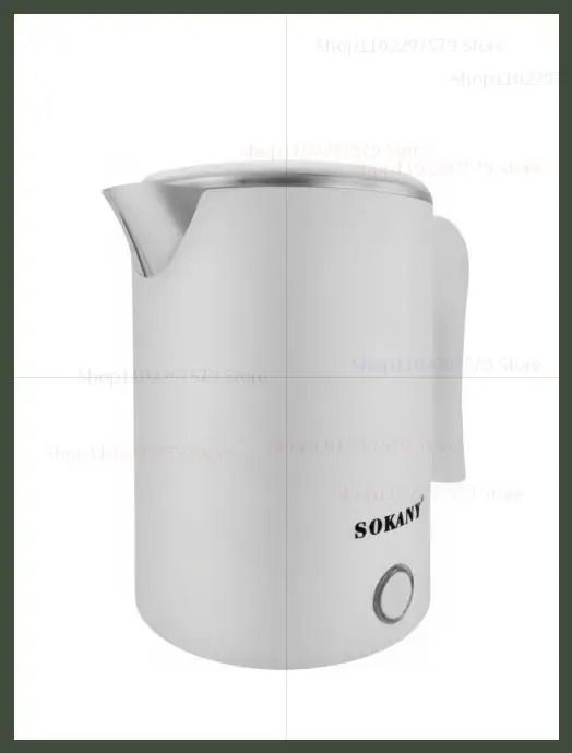 Stainless Steel Electric Travel Kettle 500 ml Portable Teapot for Home Hotel Kitchen Camping
