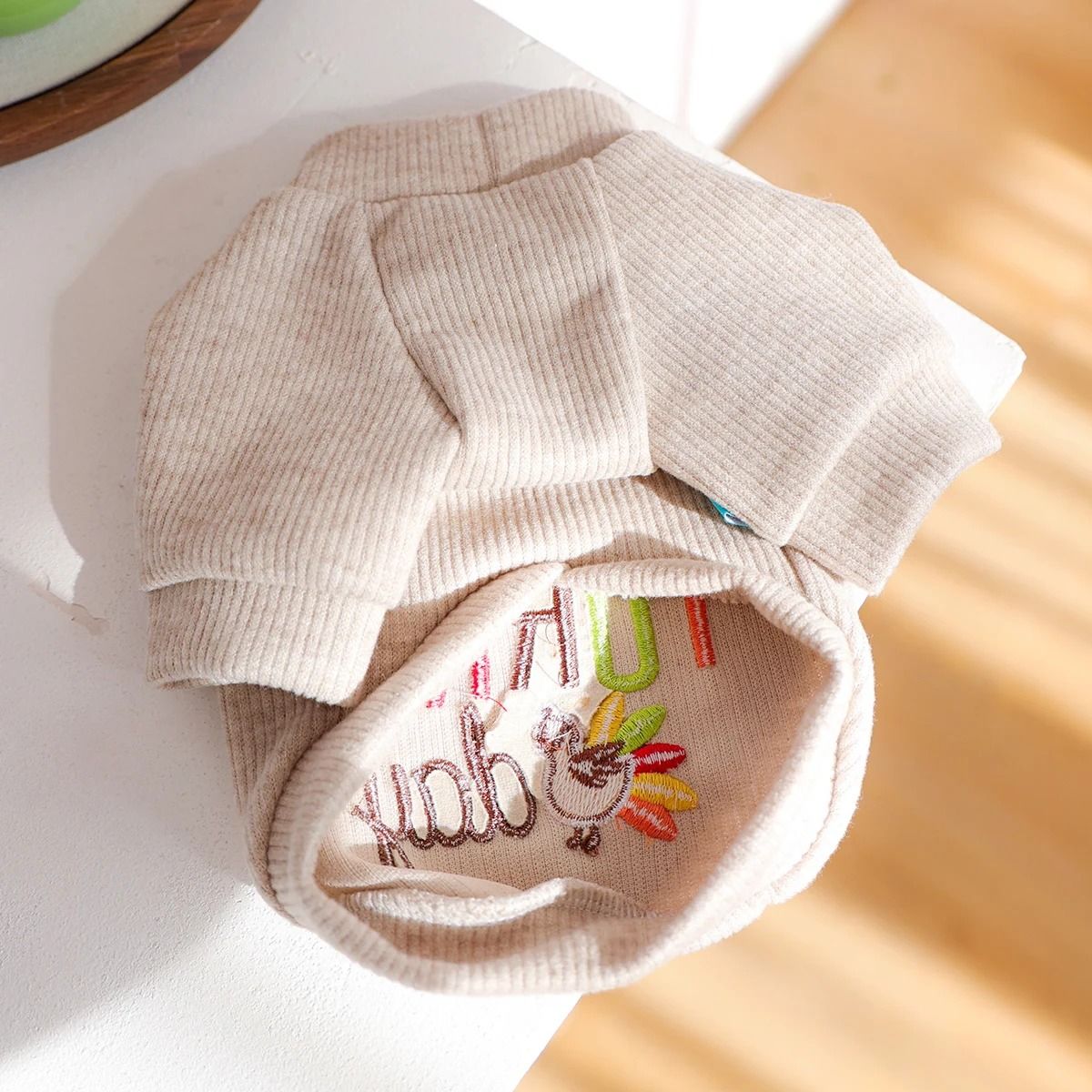 Thanksgiving Turkey Crew Neck Pet Sweater for Dogs and Cats