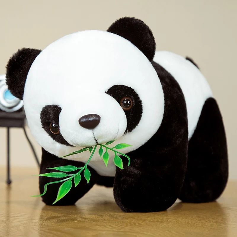Cute Bamboo Panda Bear Plush Doll 20 cm Soft Stuffed Animal Gift