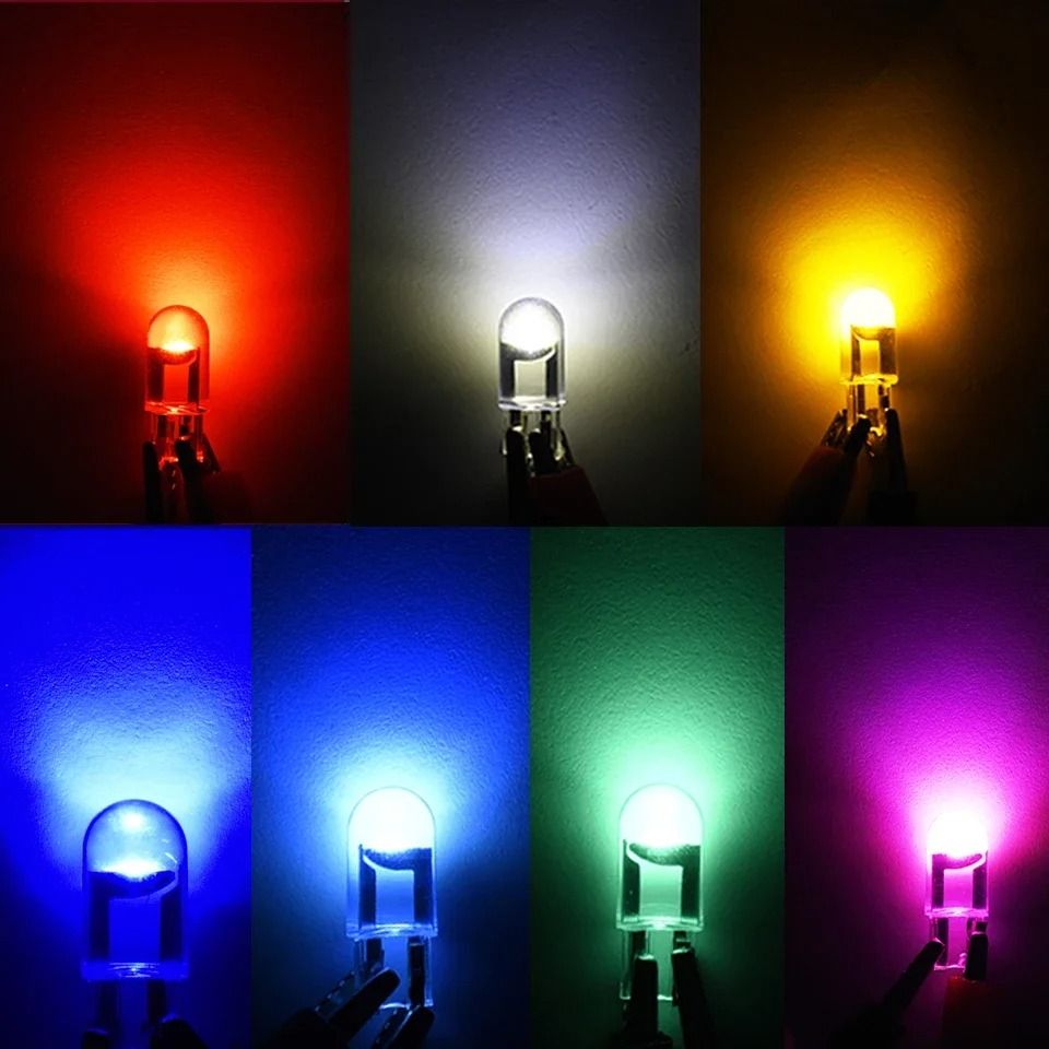 LED T10 Car Light Bulb Set For License Plate And Interior Use
