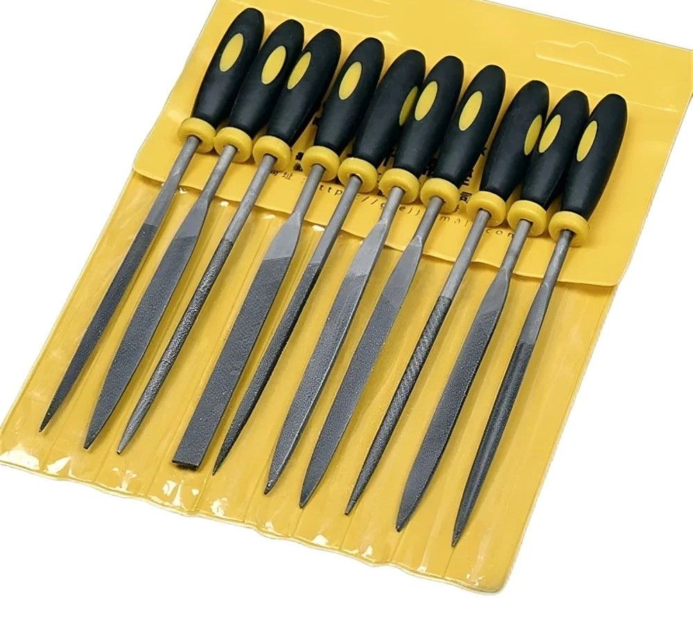 5 Piece Alloy Steel File Set For Wood Metal And General Shap | Inspire ...