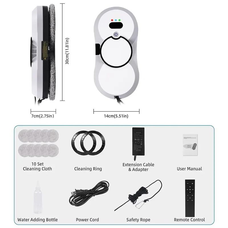 Smart Window Cleaning Robot Automatic Glass Washer