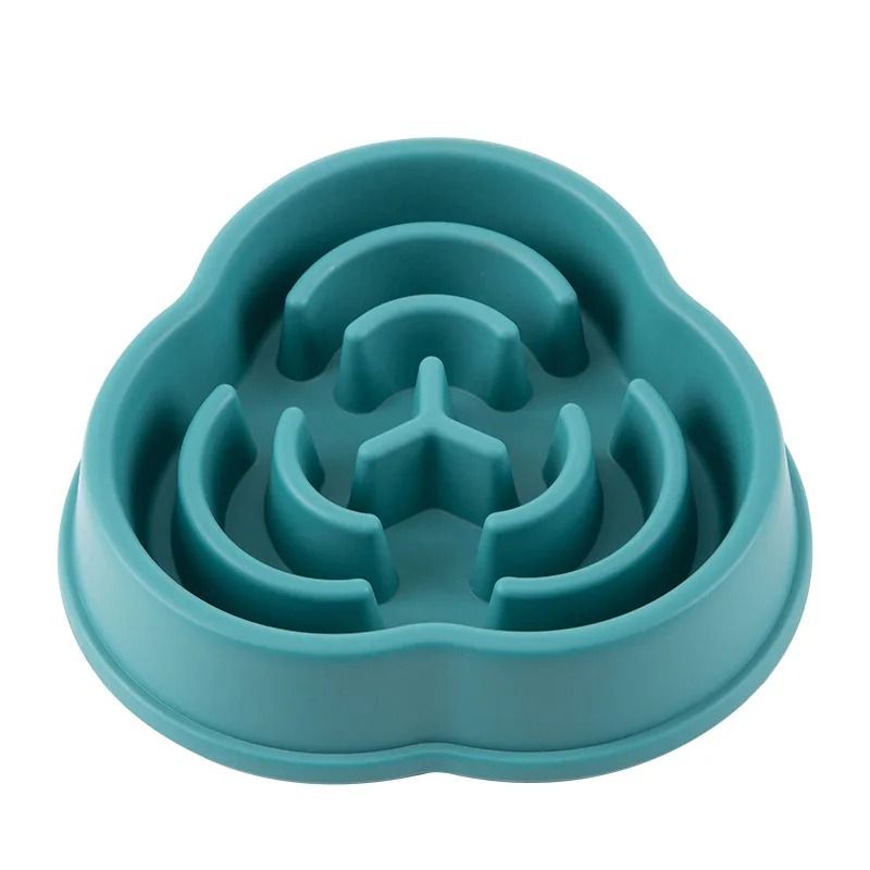 Slow Feed Dog Bowl Anti Overturning Dog Food Bowl
