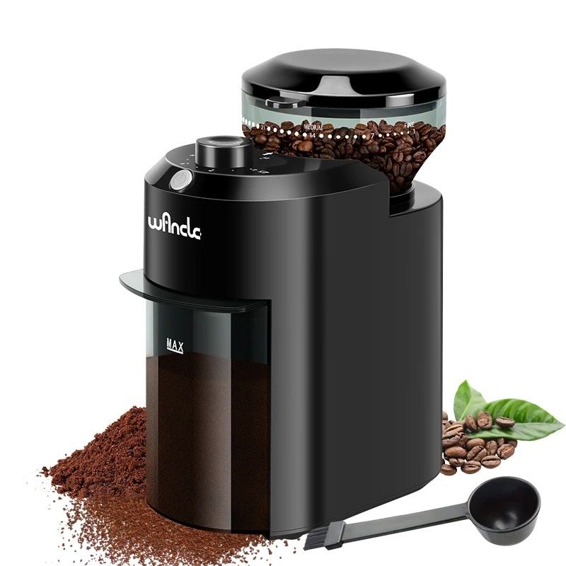 Electric Coffee Grinder with Adjustable Grind Settings