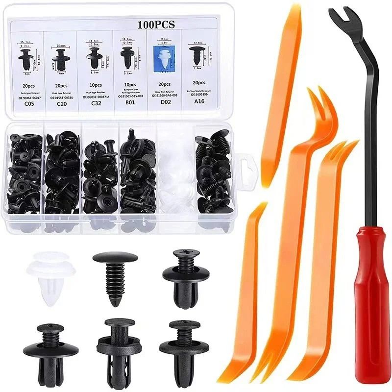 Car Fastener Clips Set for Body Trim and Panel Repair | Inspire Uplift
