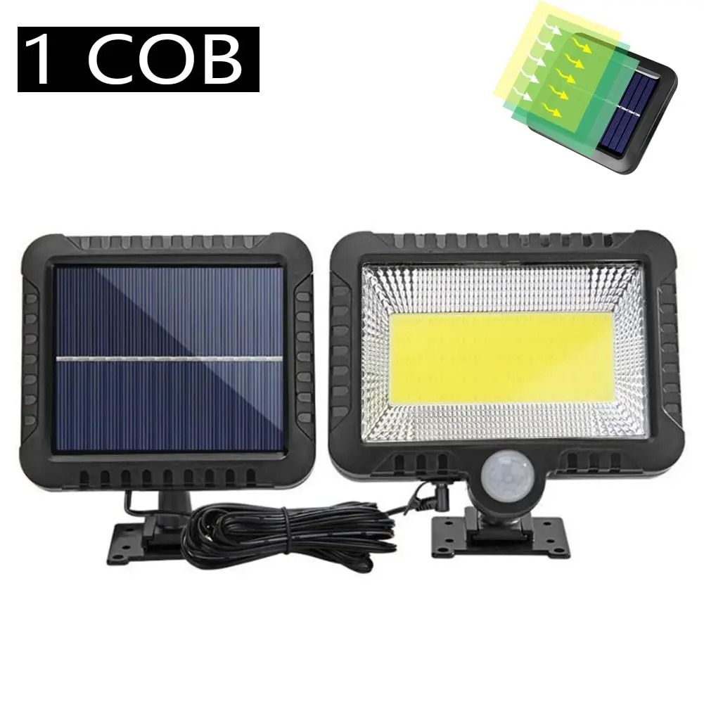 Solar Powered Motion Sensor Outdoor LED Wall Light
