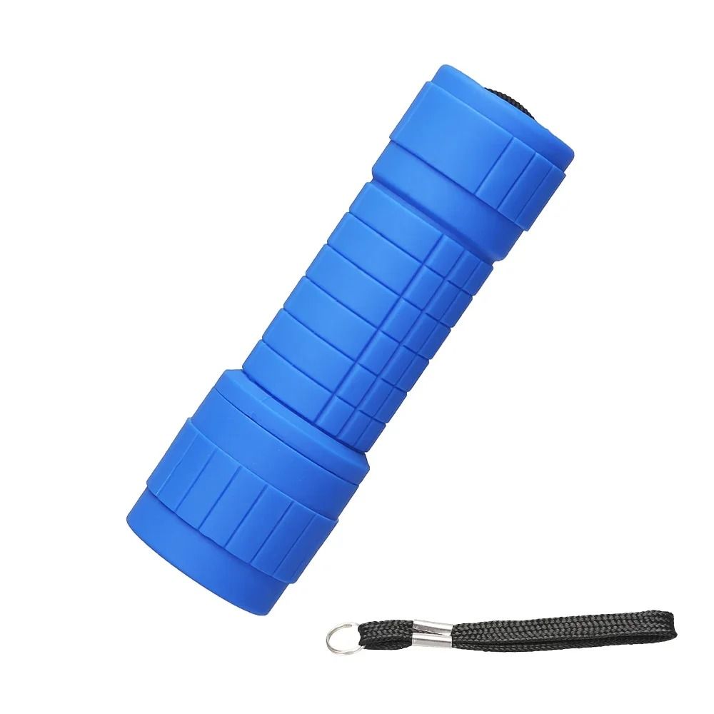 Mini Portable LED Flashlight with Powerful Nine XPE Beads for Outdoor and Emergency Use