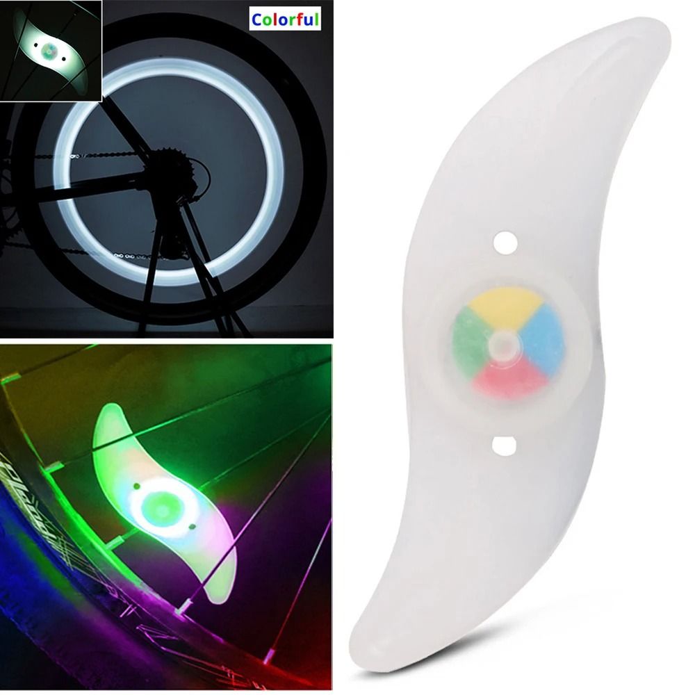 LED Bicycle Spoke Wheel Lights for Safety and Night Riding