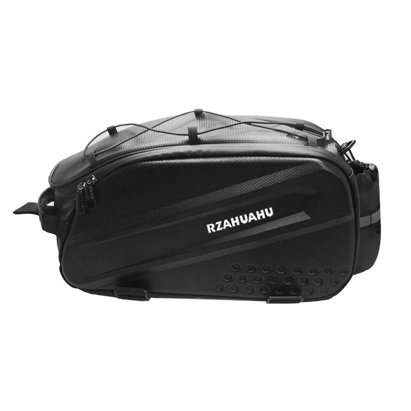Large Capacity Bicycle Rear Seat Bag with Waterproof Storage
