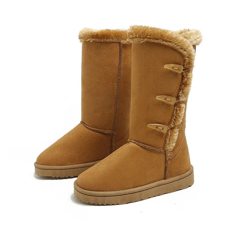 Women Winter Snow Boots Warm Plush Platform Casual Shoes