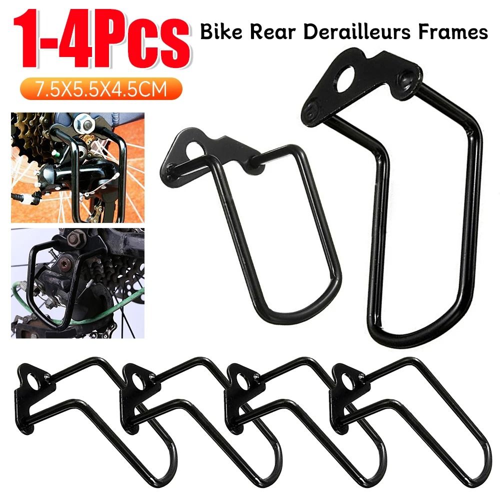 Protecteur De Dérailleur Arrière System-S – Noir, Taille L, Dimensions 100x65x48 Mm, Pour VTT Et Vélo Route